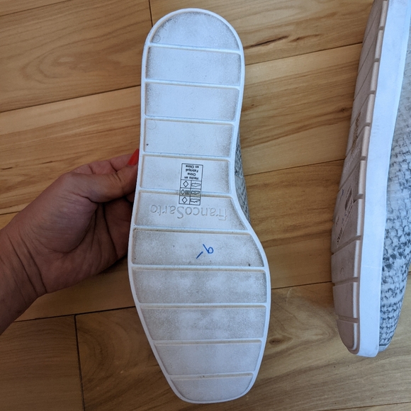 Franco Sarto Boston Slip On Leather Sneakers US6 - Picture 4 of 6